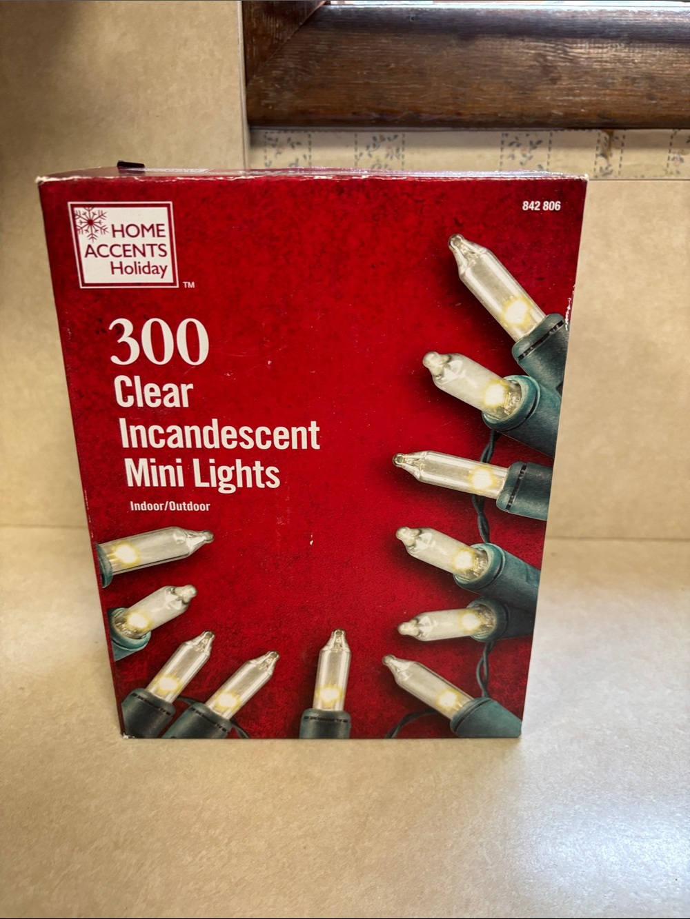 Home Accents Holiday 300 Clear Incandescent Mini Lights - Clear